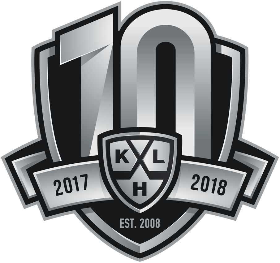 Kontinental Hockey League 2017 Anniversary Logo iron on transfers for T-shirts